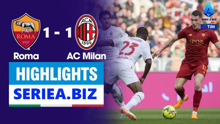 Kết quả trận Roma vs AC Milan: Điên rồ với 3 phút bù giờ 8 ket qua tran roma vs ac milan 1