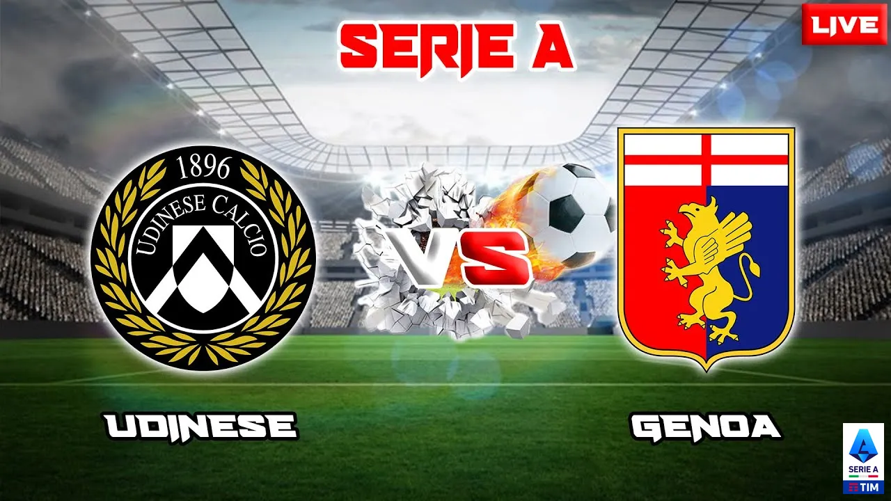Kết quả Udinese vs Genoa vòng 7: Trận hòa gay cấn đầy đáng tiếc