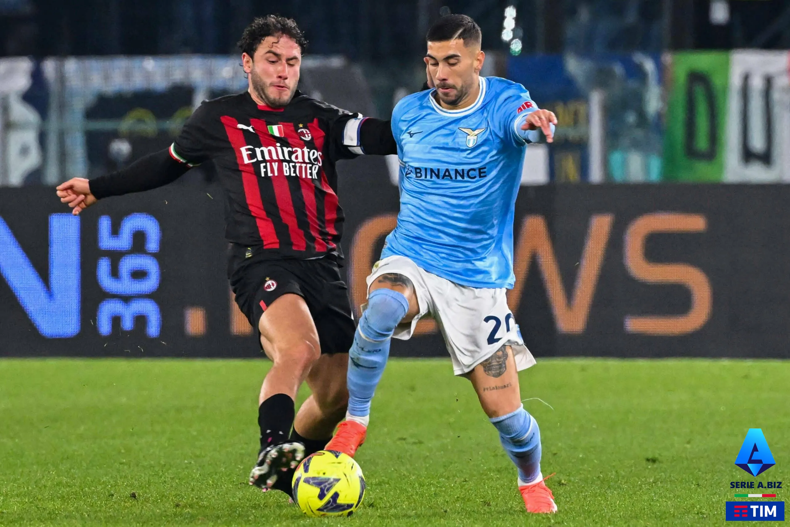 Thống kê, lịch sử đối đầu Milan đấu với Lazio